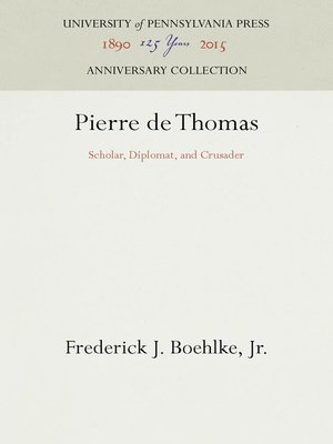 cover image of Pierre de Thomas